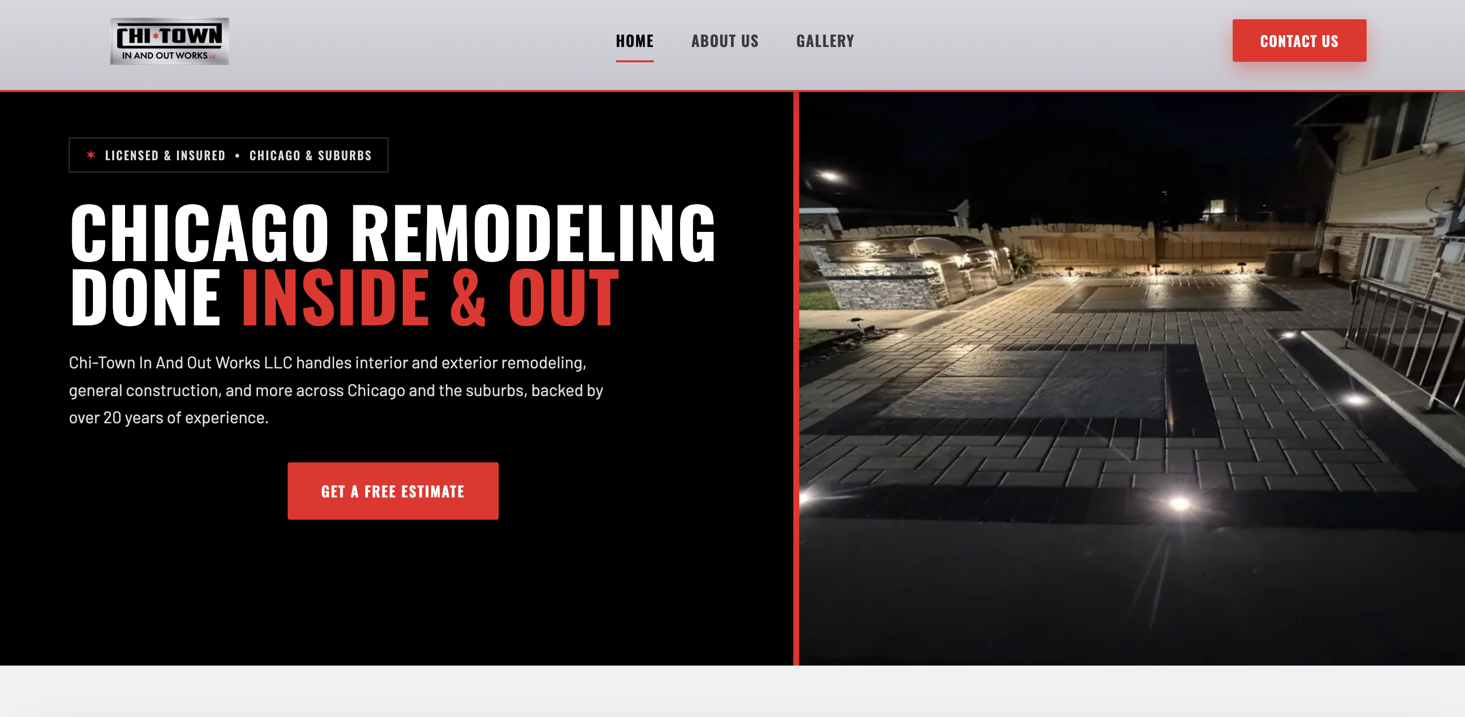 Chi-Town In And Out Works website